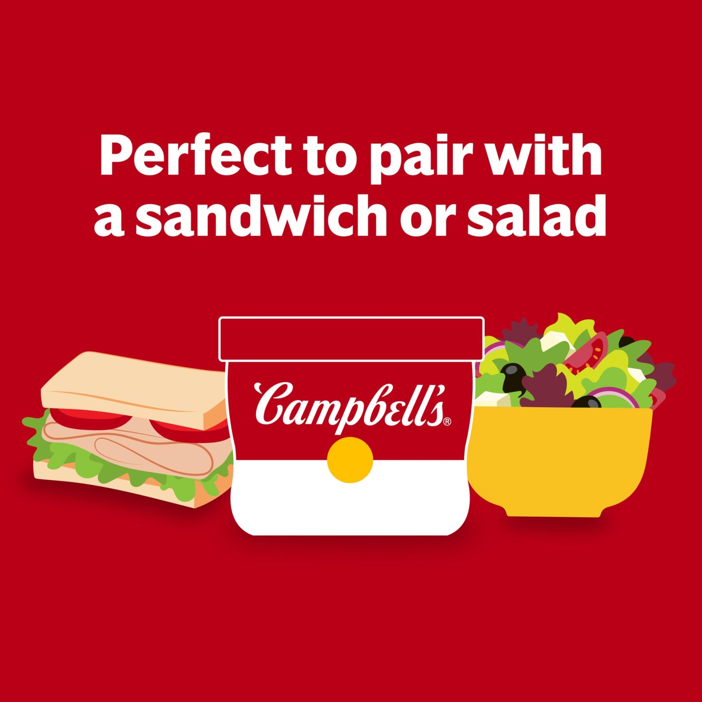 Campbell'S Chicken Noodle Soup, 15.4 Oz Microwavable Bowl