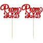 Gyufise 24Pcs Prom 2025 Cupcake Toppers 2025 Graduation Cupcake Picks 2025 Graduation Class Of 2025 Cake Decorations For Graduat