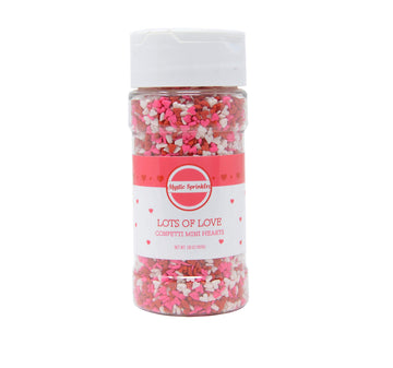 Mystic Sprinkles Valentine'S Day Sprinkle Mixes (Lots Of Love Mini Hearts 2.6Oz)
