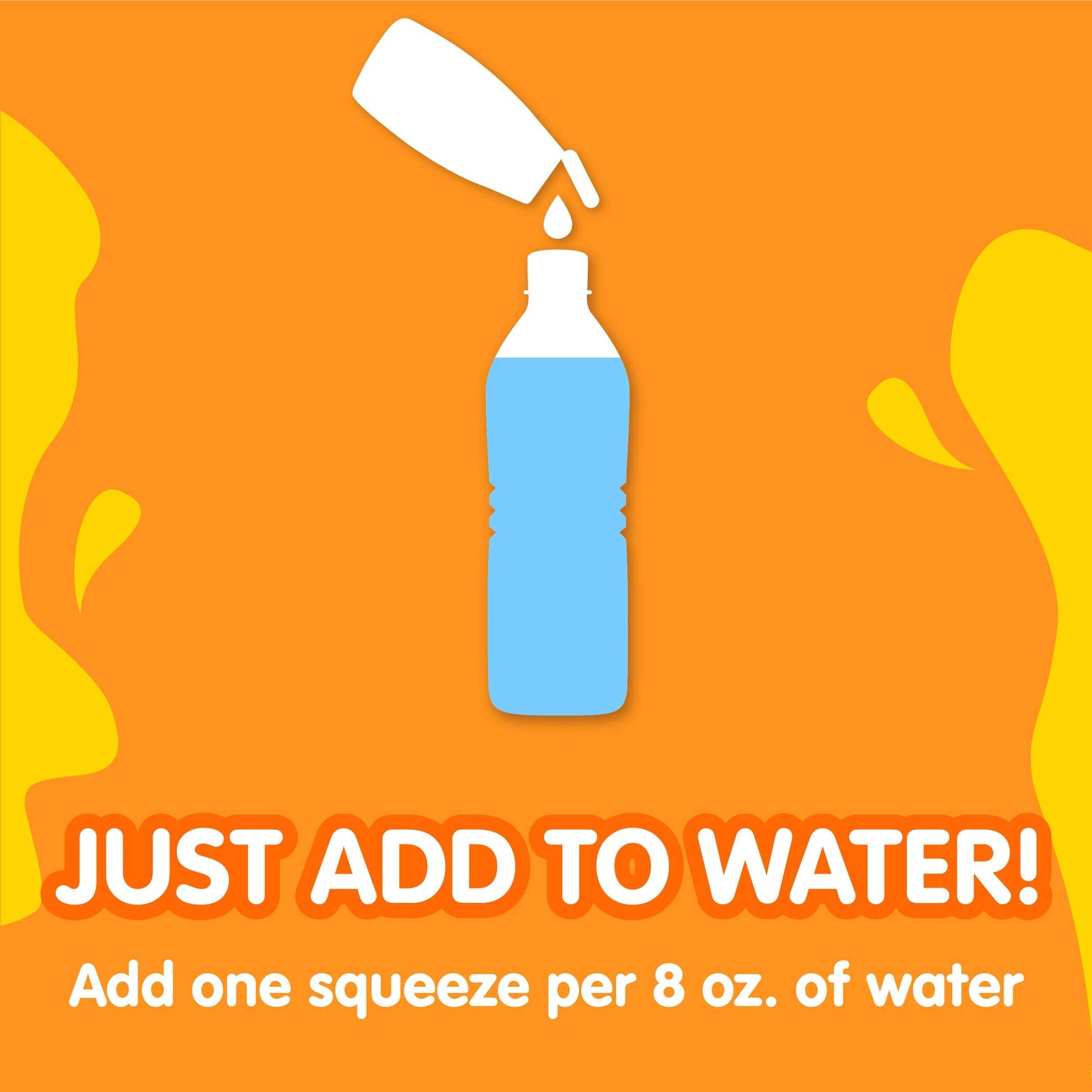 Starburst, Liquid Water Enhancer 1.62 Fl. Oz. Bottle Pack - Orange - Low Calorie Zero Sugar Drink Enhancer Bottle Makes 24 8oz.