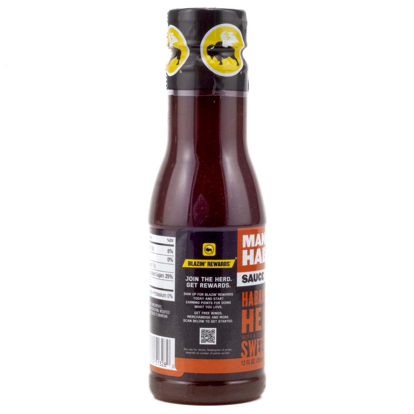 Buffalo Wild Wings Barbecue Sauces, Mango Habanero, 12 Fl Oz (Pack of 2)