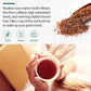 Soeos Organic Rooibos Tea, Naturally Caffeine Free, 100 Tagless Tea Bags, 9oz (250g), Black Tea