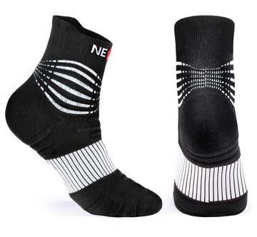 Neenca Professional Compression Socks, Medical Athletic Ankle Socks For Injury Recovery & Pain Relief, Sports Protection, Circul