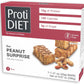ProtiDIET Peanut Surprise High Protein Bar, No Trans Fat, Nutrient Rich Protein Fiber Bars - High Protein Snacks for Adults - He