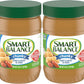 Smart Balance Rich Roast Natural Chunky Peanut Butter (Pack of 2) 16 oz Jars