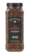 Watkins Gourmet Spice, Organic Crushed Red Pepper, Bulk Food Service Size, 9.5 oz (Pack of 1)