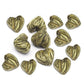 Teabloom Heart-Shaped Flowering Teas - 12 Assorted Blooming Tea Flowers - Green Tea + Jasmine, Pomegranate, Strawberry, Rose, Li