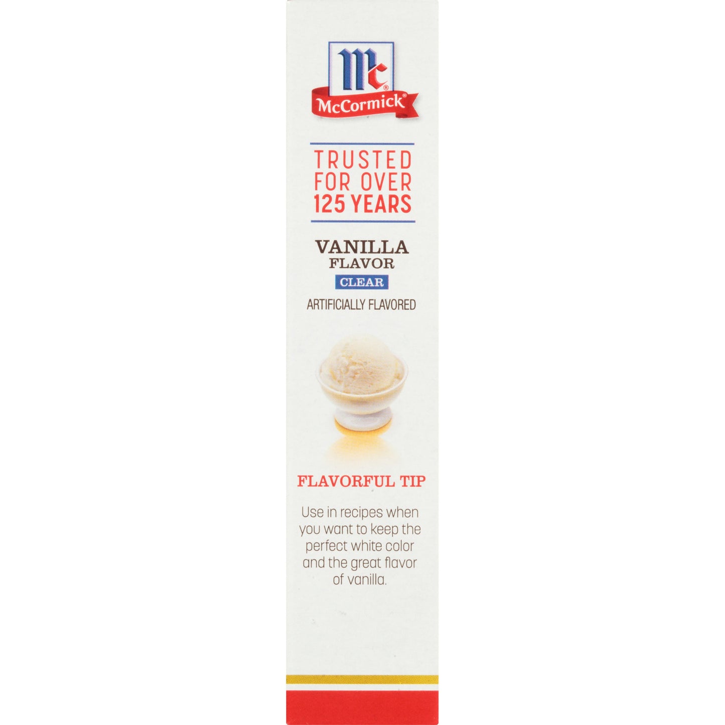 McCormick Clear Vanilla Flavor, 2 Fl Oz, Pack of 1, Model 900057995