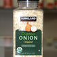 KIRKLAND SIGNATURE ORGANIC ONION CHOPPED GROWN IN THE USA 11.30 OZ