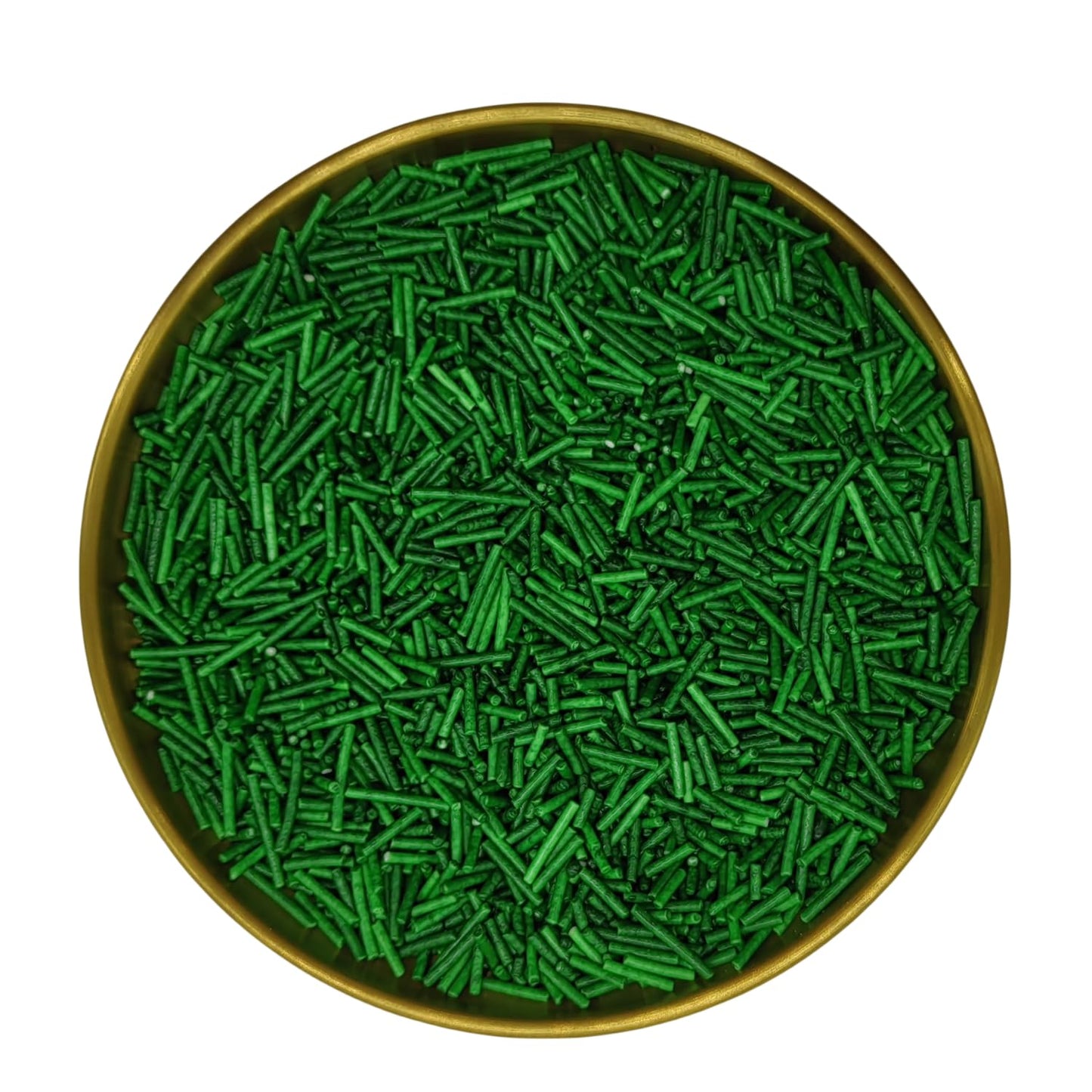Green Jimmy Sprinkles Edible Mix Size Jimmies Cake Decorations Soft Jimmies For Topping Ice Cream, Cookies, Cakes, Wedding Party