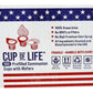 100 Prefilled Communion Cups With Premium Red Grape Juice And Wafers By Cup Of Life - Fresh, Convenient, And Ready To Serve