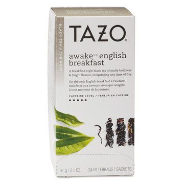 Tazo 149898 Tea Bags, Awake English Breakfast, 24/Box