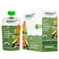 Sprout Organic Baby Food, Stage 2 Pouches, Carrot & Chickpea Plant Powered Protein, 3.5 Oz Purees (Pack Of 12)