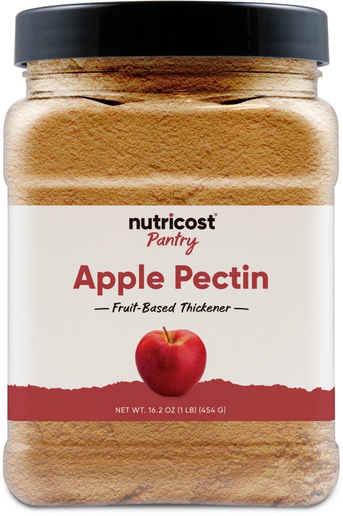 Nutricost Pantry Apple Pectin Powder (1 LB) - Bulk Pectin for Jam  Jelly & Canning  Vegan  GMO-Free  Gluten-Free