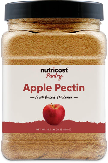 Nutricost Pantry Apple Pectin Powder (1 LB) - Bulk Pectin for Jam  Jelly & Canning  Vegan  GMO-Free  Gluten-Free