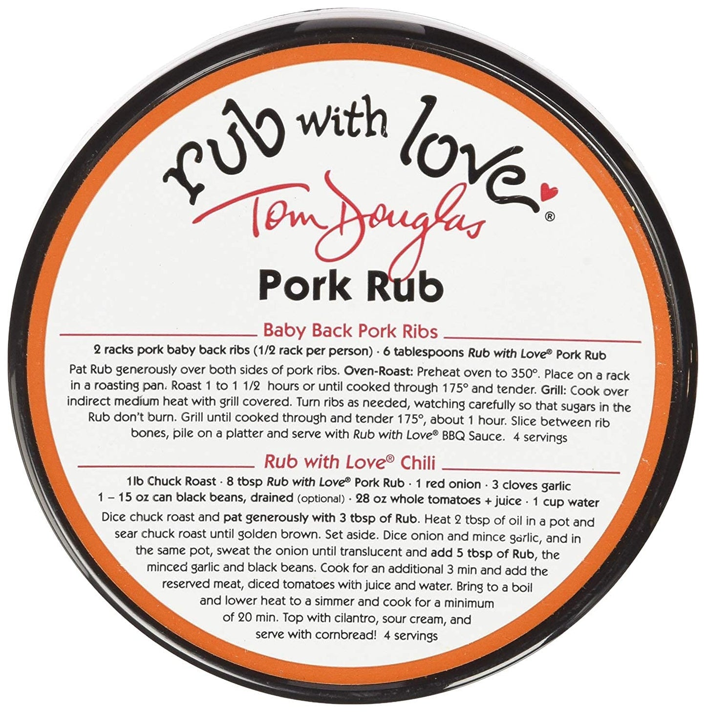 Rub with Love Pork Rub Seasoning, 16 Ounce (Pack of 1)