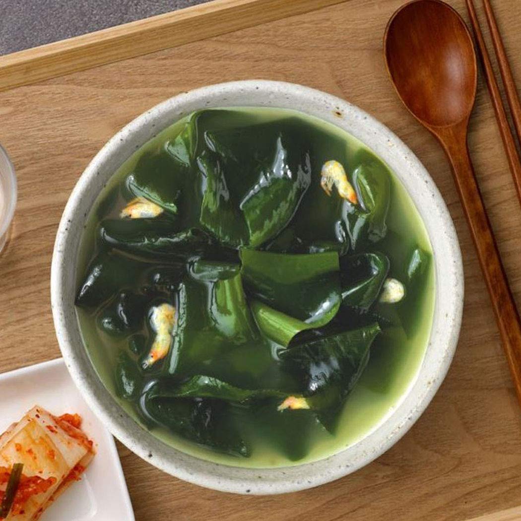 Cupbahn Korean Pre-Cooked Meal With White Rice - 25 Taste By Hetbahn   (Seaweed Soup, 2 Bowls)