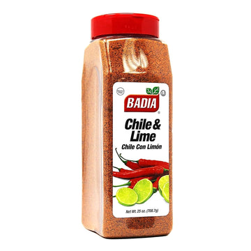 Badia Chile & Lime Seasoning  Chile con Limon 25 oz - Spicy Tangy Blend of Chili Peppers & Zesty Lime