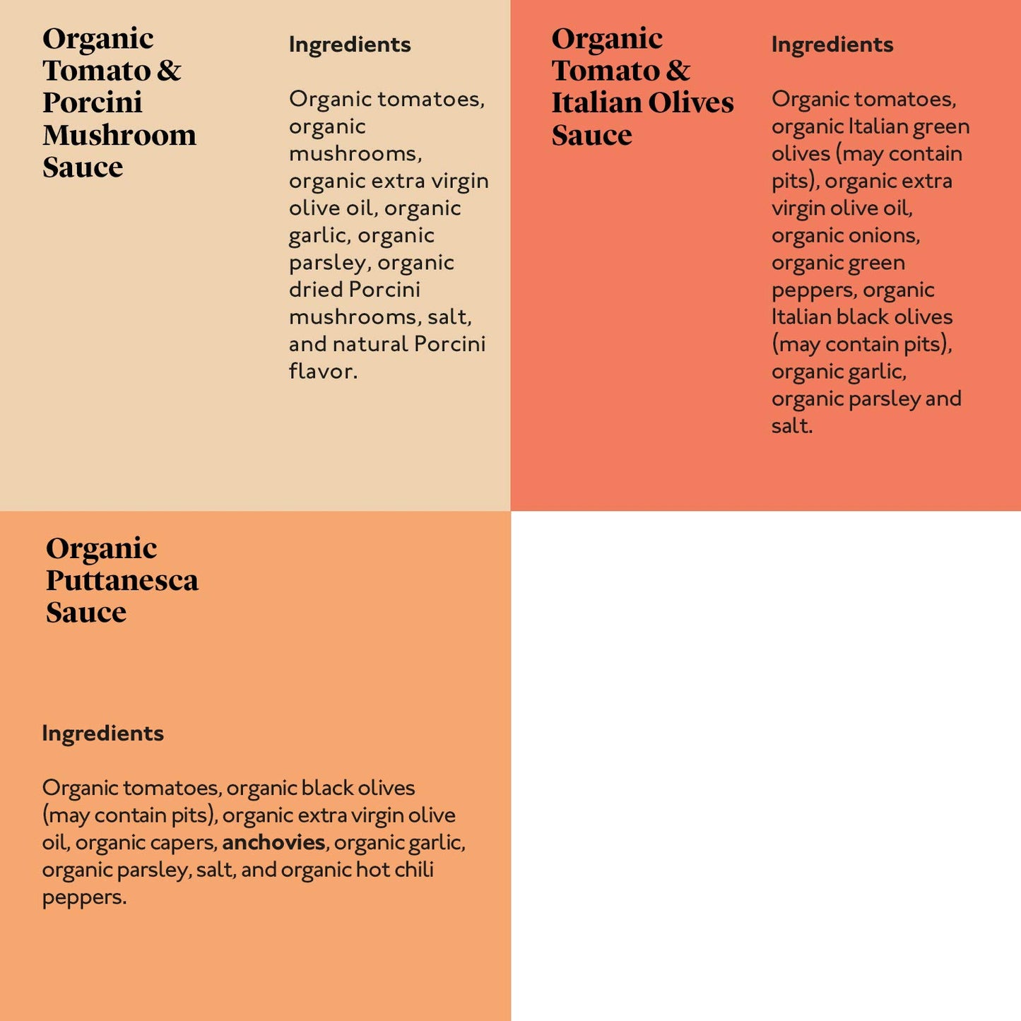 Delicious & Sons - Organic Italian Tomato Pasta Sauce 18.70Oz (Pack Of 3) Plant Based- Vegetarian - Vegan - Non-Gmo - Gluten-Fre