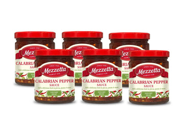 Mezzetta Calabrian Pepper Sauce | Gluten-Free, Non-GMO & Keto | 6 Fluid Ounce Jar (Pack of 6)
