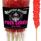 Buffalo Bills Strawberry (Red) Rock Candy On A Stick (12-Ct Cup Red Rock Candy Crystal Sticks)