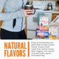 LonoLife Chicken Bone Broth Powder with 8g Protein, Paleo and Keto Friendly, Gluten-free, Single Serve Cups, 4 Servings, (Equal