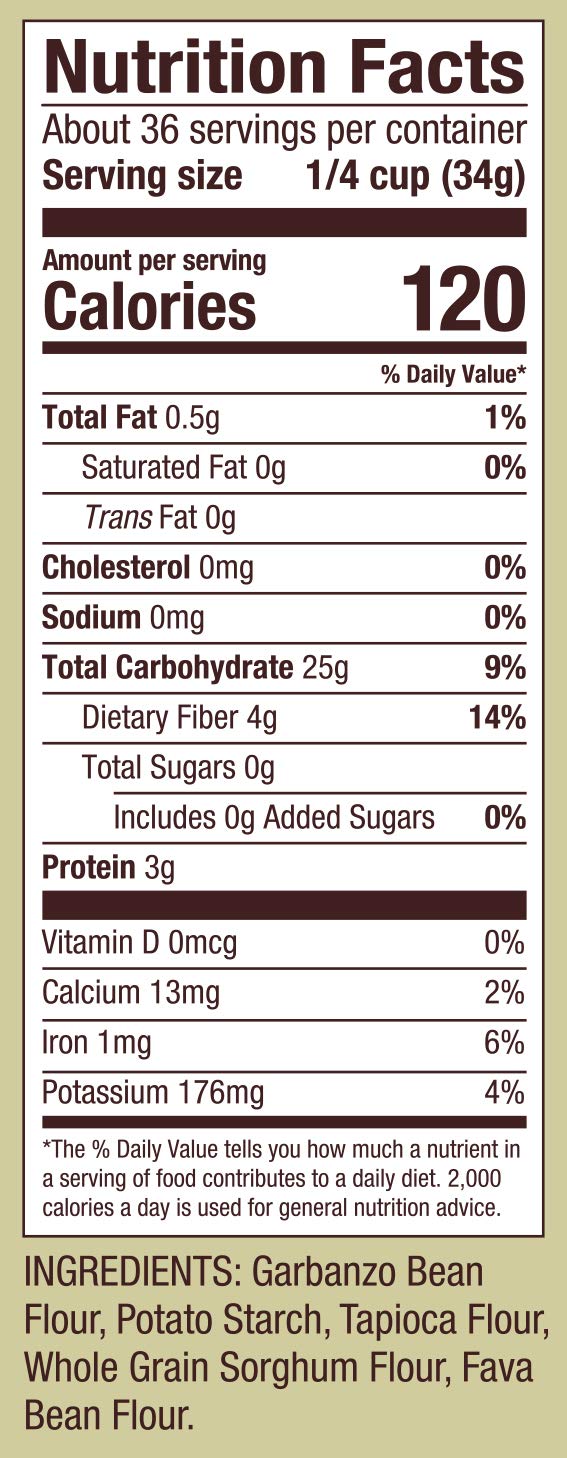 Bob s Red Mill Gluten Free All Purpose Baking Flour, 44oz (Pack of 4) - Vegan, Kosher