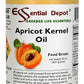 Apricot Kernel Oil - 1 Quart - 32 Oz - Food Grade - Safety Sealed Hdpe Container With Resealable Cap