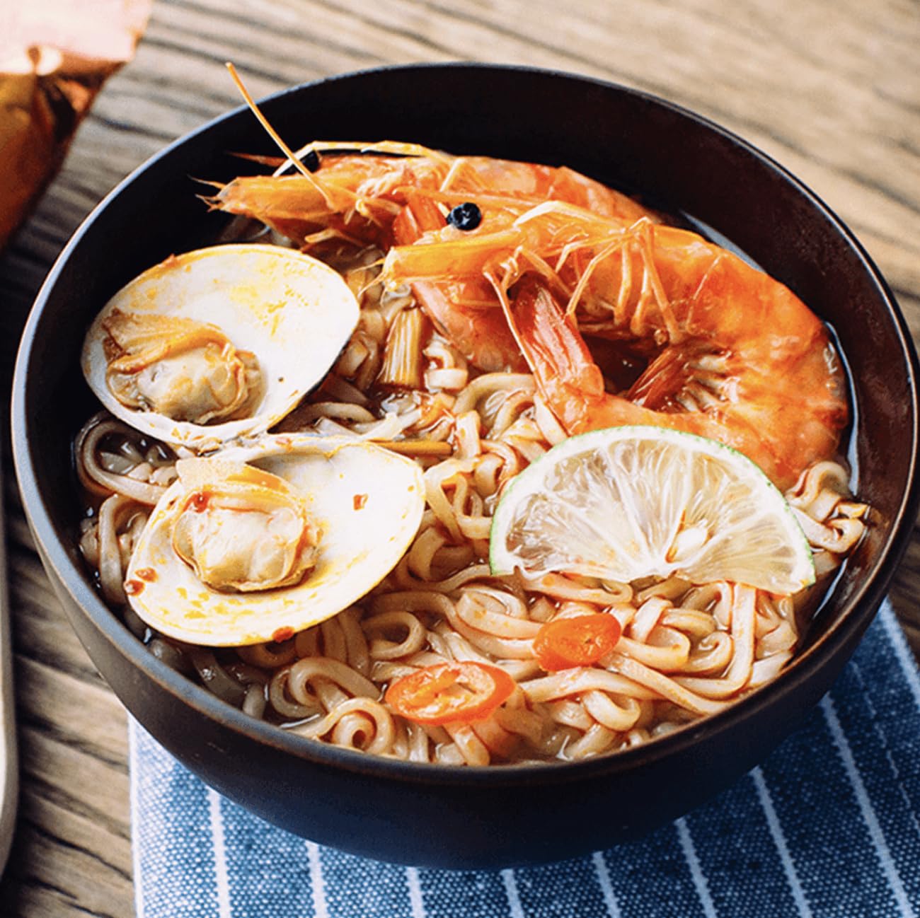 Generic MAMA Instant Ramen Noodle Shrimp Creamy Tom Yum, 1.94oz each, Pack of 30