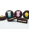 Philadelphia Candies Dark Chocolate Covered OREO® Cookies, Easter Faces Assortment, 8 Ounce