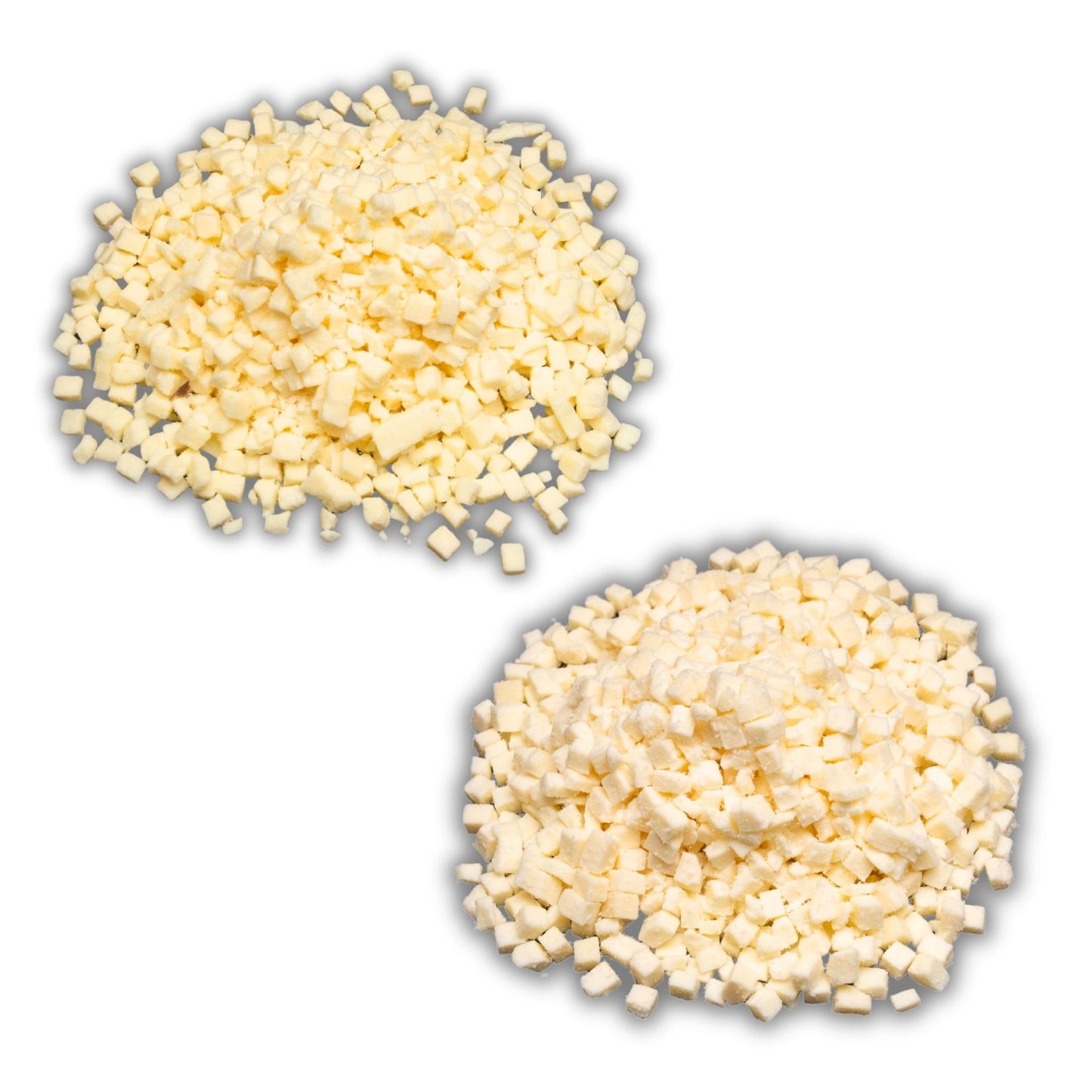 BEARDED BUTCHER BLEND SEASONING High-Temp Cheese Cubes, 5 lbs Total, 2.5 lbs Each, Shelf-Stable for Sausages, Brats,