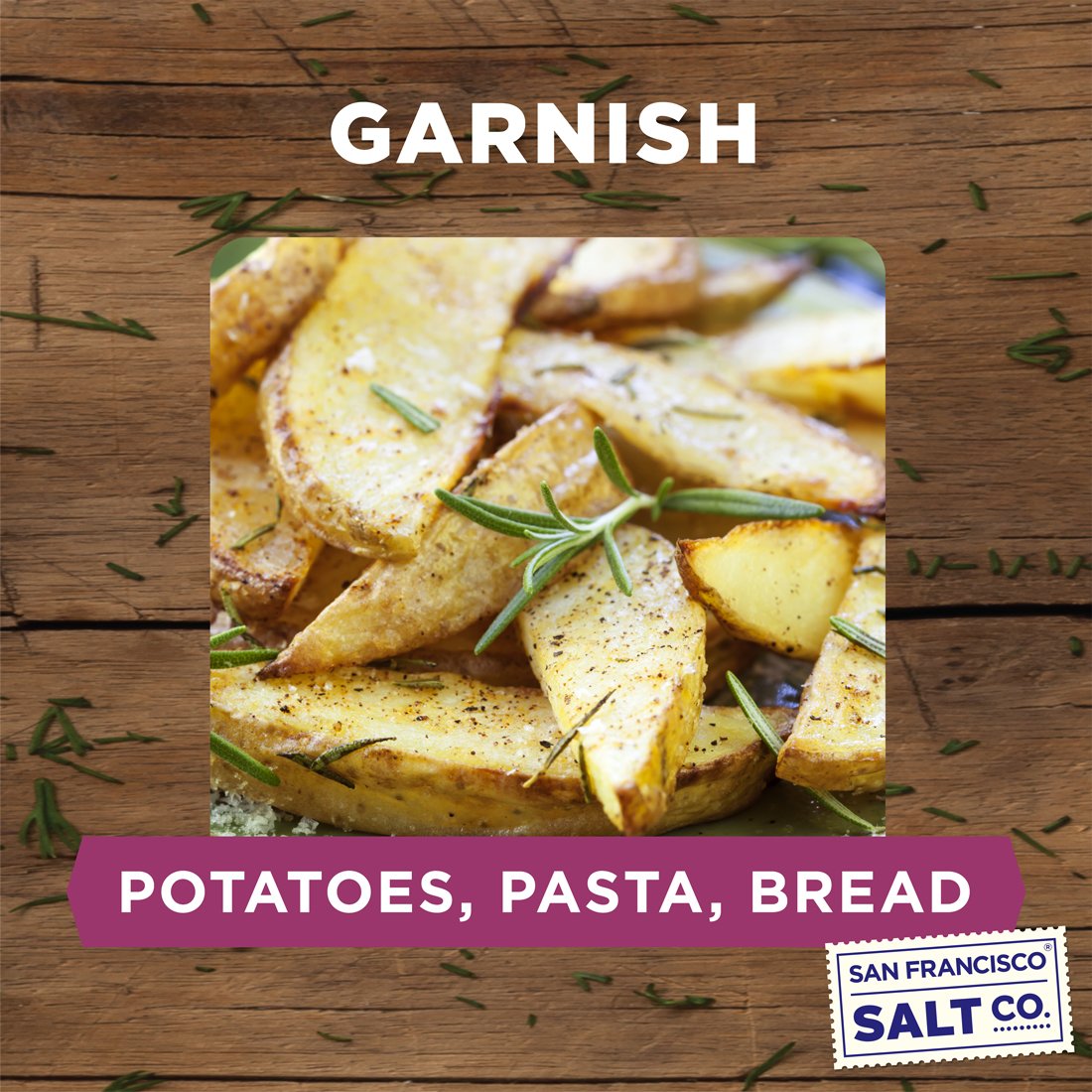 Organic Himalayan Garlic Salt - 2 lb. Extra-Fine Bulk Bag by San Francisco Salt Company