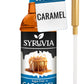 Syruvia Sugar Free Caramel Syrup With Syrup Pump Dispenser - Caramel Coffee Syrup Flavor, 25.4 fl oz, Kosher, Gluten Free, Perfe