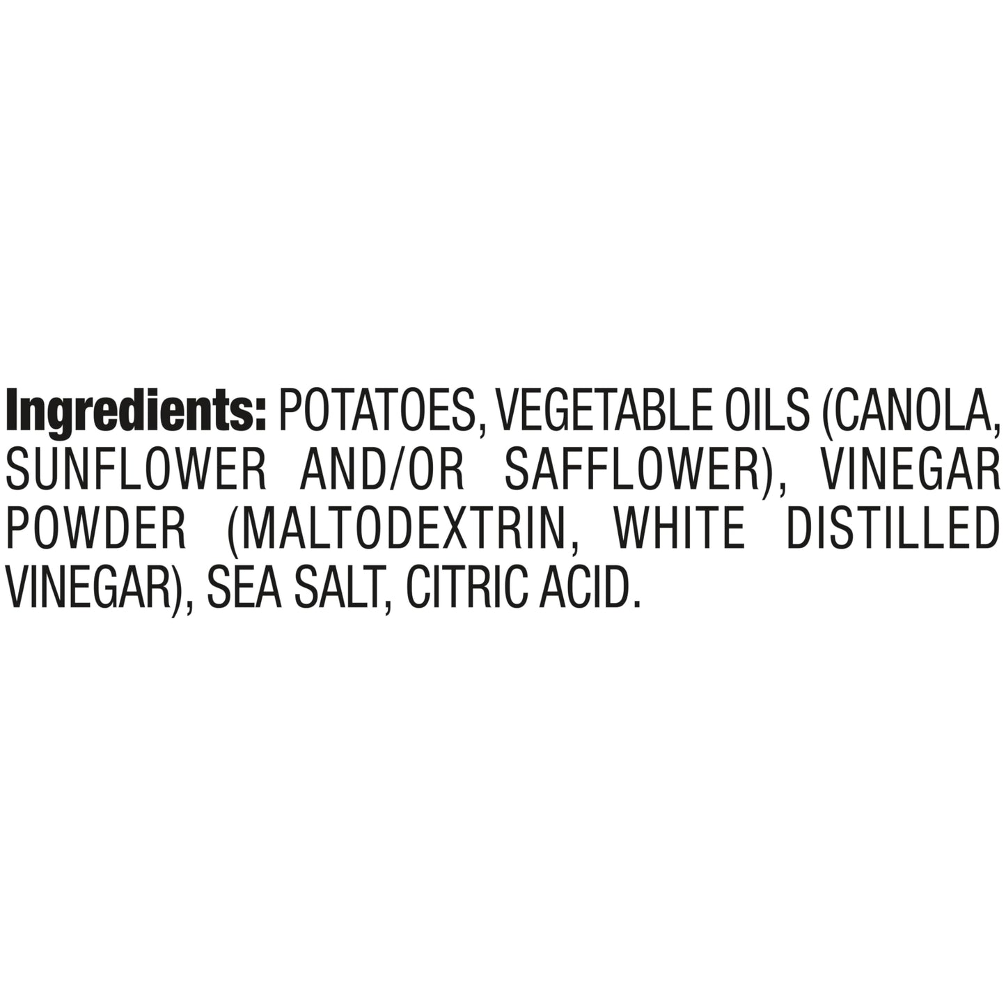 Kettle Brand Potato Chips, Air Fried Sea Salt & Vinegar Kettle Chips, 6.5 Oz Bag