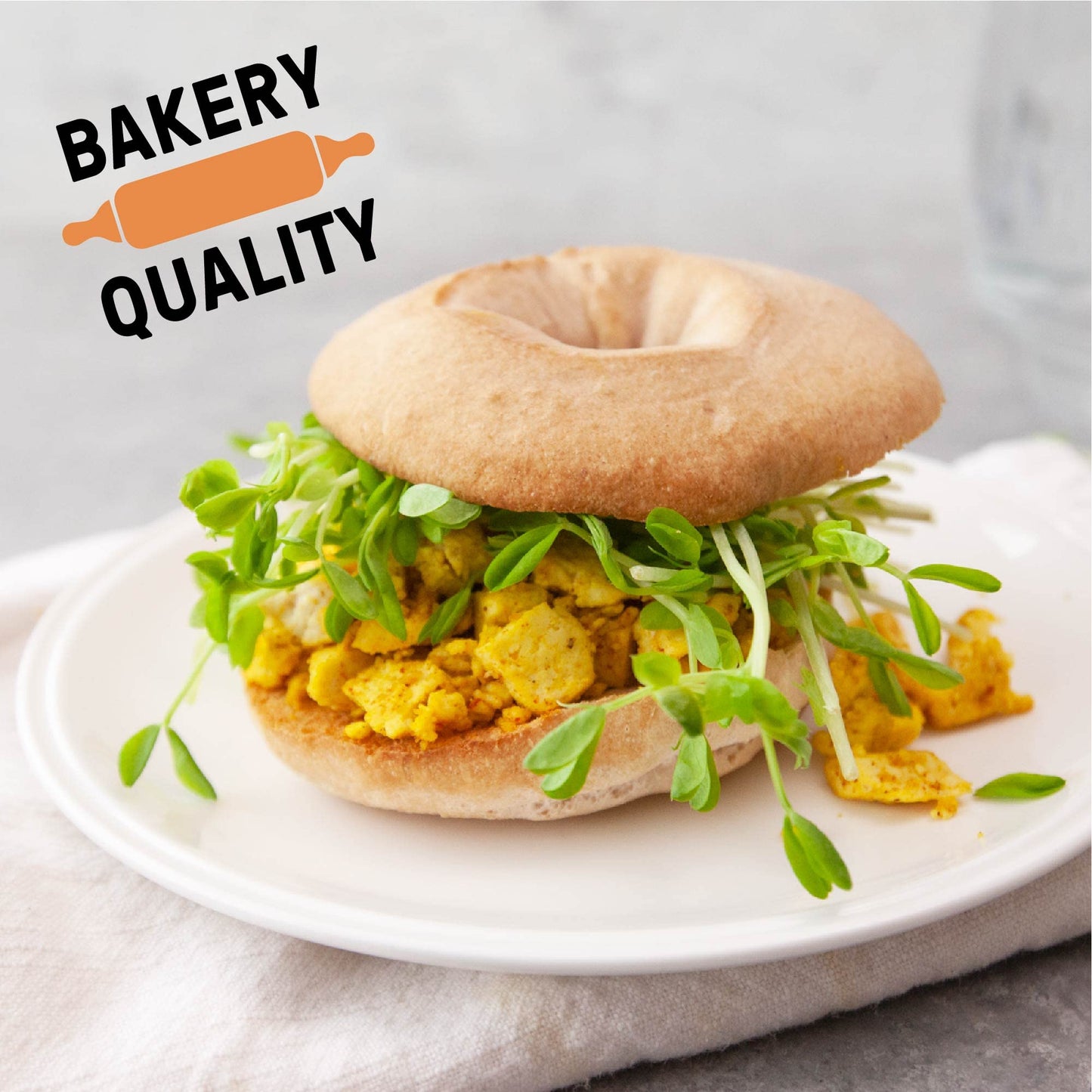 Carbonaut Gluten Free Bagels, Low Carb Bagels, Keto Bagels, Keto-Certified Food, Bread, Snack, Meals, Non-Gmo, Vegan Bagels 4 Pa