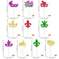 Rsstarxi 30 Pack Mardi Gras Cupcake Toppers Glitter Masquerade Masks Cupcake Picks Masquerade Mardi Gras Party Baby Shower Birthday Bachelorette Party Cake Decorations Supplies