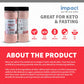 Impact Himalayan Pink Sea Salt Fine, Non-GMO, Gluten-Free, 16 Ounce Shaker