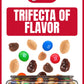 Fisher Snack Indulgent Trail Mix, 38 Ounces, Peanuts, Milk Chocolate Candies, Raisins, Milk Chocolate Drops, Peanut Butter Chips