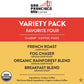 San Francisco Bay Compostable Coffee Pods - Original Variety Pack (80 Ct) K Cup Compatible Including Keurig 2.0, French, Breakfa