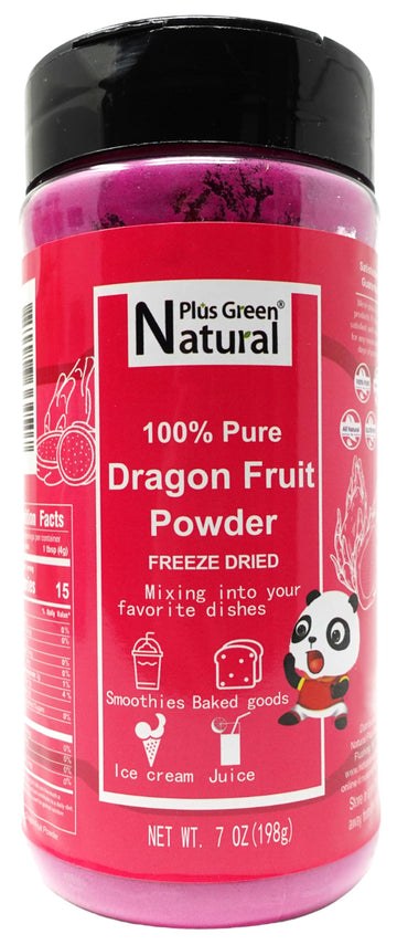 Npg Freeze Dried Red Dragon Fruit Juice Powder 7 Ounces, Dehydrated Fresh Dragonfruit Pitaya Powder For Food Coloring, Baking, P