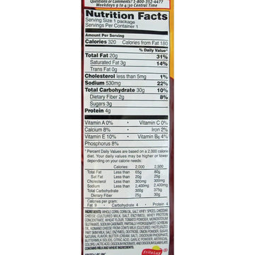 Fritos Corn Chips, Chili Cheese, 2-Ounce Large Single Serve Bags (Pack of 64)