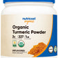 Nutricost Organic Turmeric Root Powder - USDA Organic, Gluten Free, Non-GMO, 16 Ounce (1 LB)