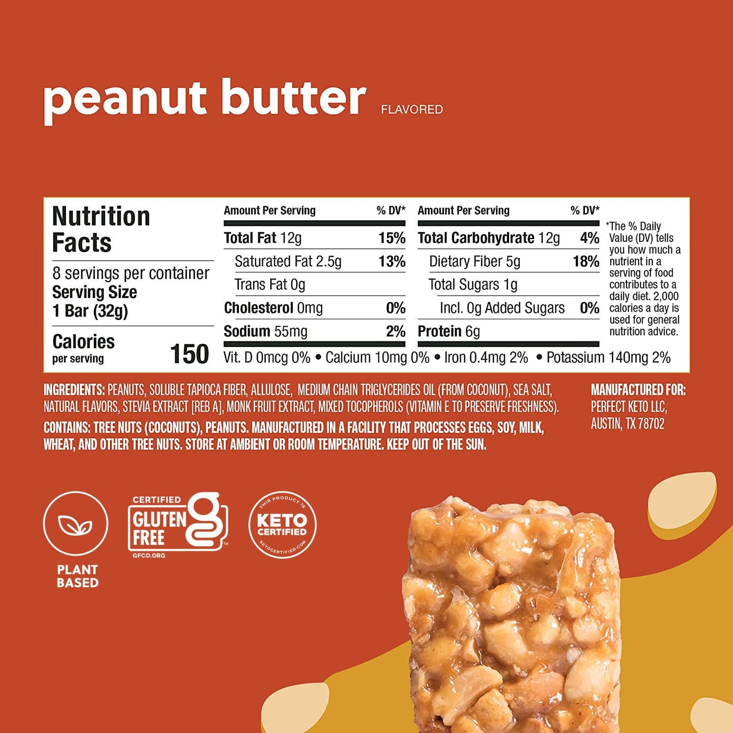 Perfect Keto Nola Bars | Gluten-Free Keto Granola Bars With Zero Added Sugar | Enjoy A Chewier, Nuttier, And Tastier Way To Curb