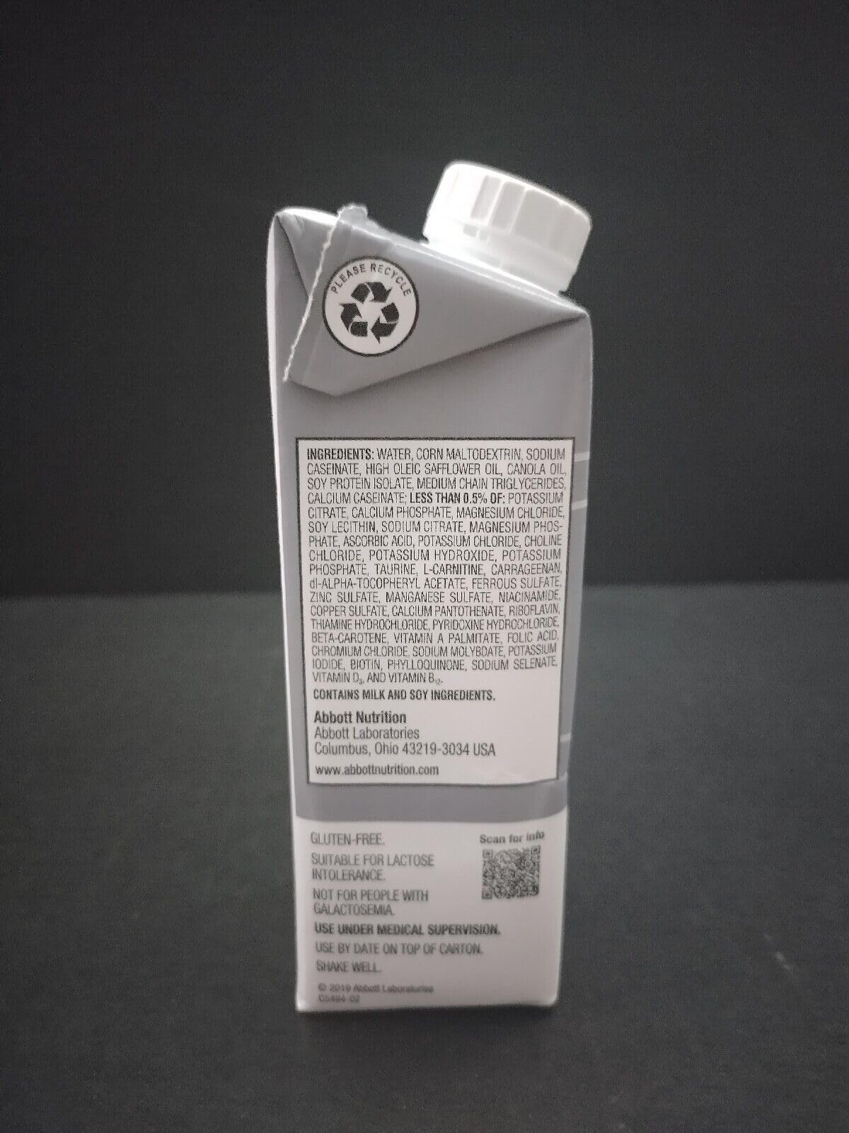 1.5 Cal Unflavored High-Protein, High-Calorie Nutrition 8 Oz Cans - Case Of 24 (Model 57469)