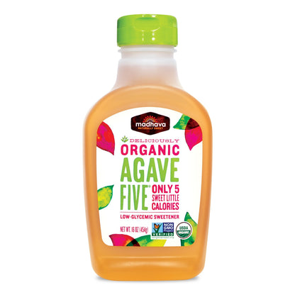 Madhava Honey Agave Five Org