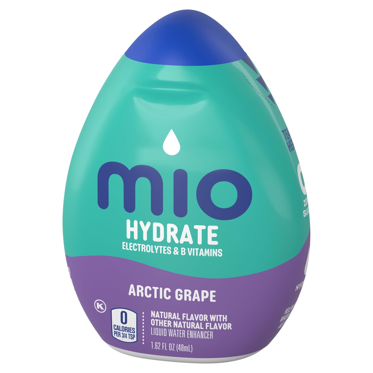 Mio Sport Liquid Water Enhancer, Arctic Grape, 1.62 Oz. (Pack Of 12)