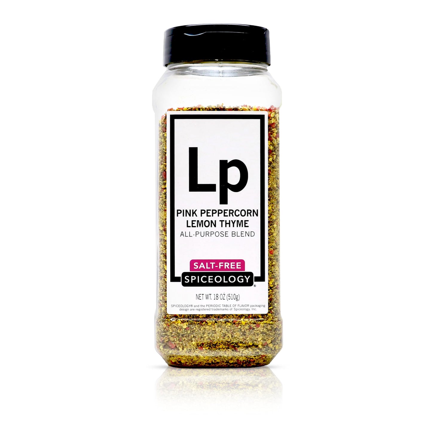 Spiceology Pink Peppercorn Lemon Thyme All-Purpose Seasoning Blend, Salt-Free, 18 oz