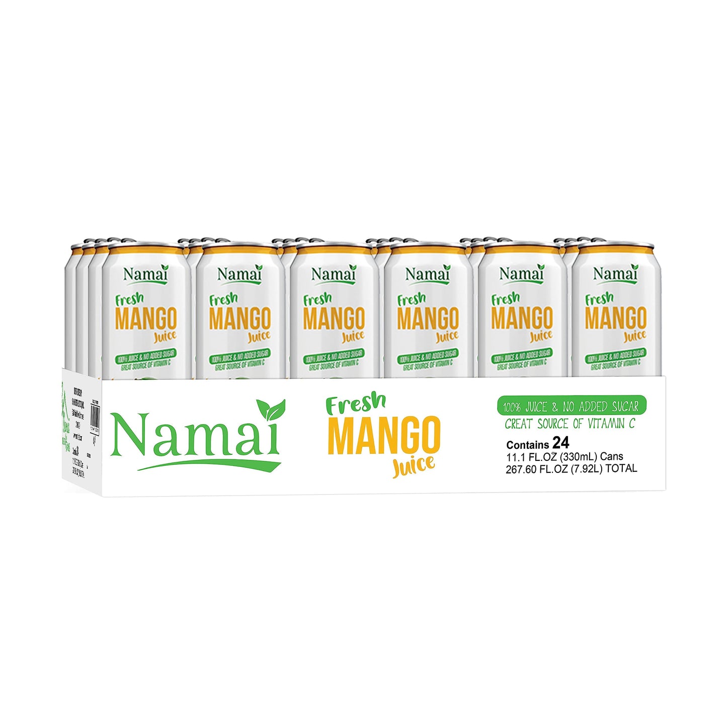 Namai Pure Mango Fruit Juice, No Added Sugar, 24 Pack