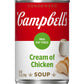 Campbell'S Condensed 98% Fat Free Cream Of Chicken Soup, 10.5 Oz Can