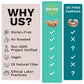Sea Salt Cashews with Skin by Karma Nuts, Whole, Roasted, Vegan, Gluten Free, Low Net Carb, Natural, Everyday Nut Snack, 1.5 Oun